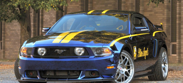 Für die Bildung! Blue Angels Ford Mustang: Amerikanisches Auto wird zu Gunsten der Navy Fliegerschule versteigert