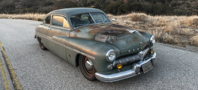 Electric Vintage   : 1949er Mercury mit Patina und Tesla Technik