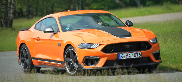 Schon gefahren: America First - Fahrbericht Ford Mustang Mach-1