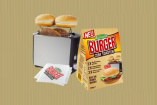 Burger für'n Toaster...: Neuheit von der ANUGA Köln (8.-12. Oktober)