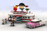 Neu von LEGO:: 1950s Diner Bausteine Set