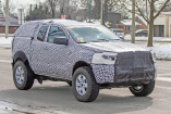 Erste Erlkönig Bilder von neuem amerikanischen Pickup: 2021er Ford Compact Pickup Prototyp