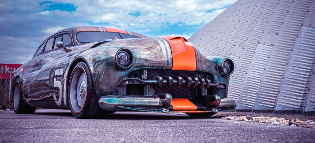 1951er Mercury Coupe Custom by Hot Rod Hangar: Back on Earth: Mercurius GTC - der Space Racer