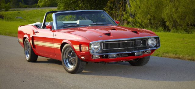 Der Hengst unter den Muscle Cars: 1969er Shelby Mustang GT-500: US-Car Cabrio mit reichlich Power