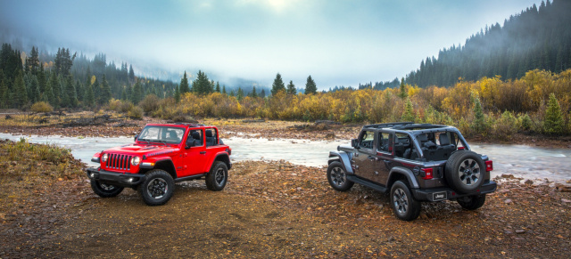 Go Anywhere 2.0: Premiere für den neuen 2018er Jeep Wrangler (JL)