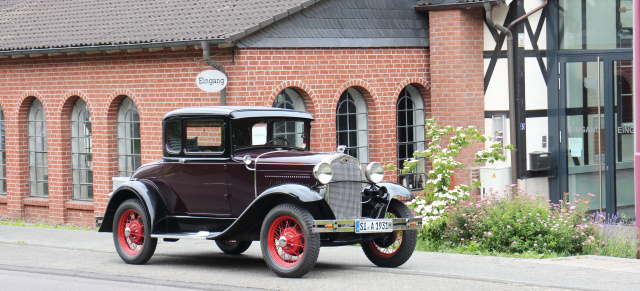 23. September: 90 Jahre Ford Model A am Technikmuseum Freudenberg 