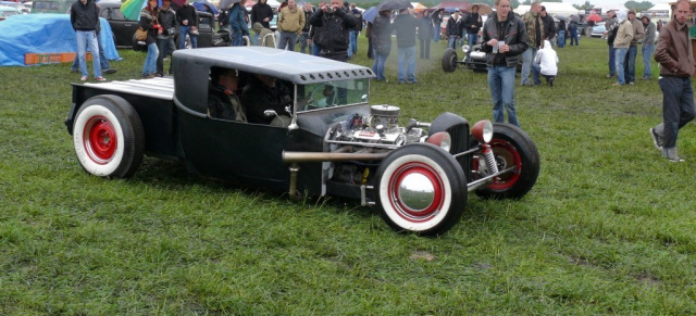 Bottrop Kustom Kulture, 5./6.6.'09: Rain Out bei den Old Style Rods und Customs