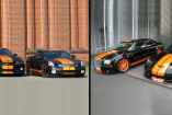 Amerikanische Autos im Partner-Look: Die 4 Muske(l)tiere: Das US-Car Muskelpaket: 2006er Chrysler 300 SRT8 meets 2007er Chevrolet Corvette Z06 meets  2009er Cadillac XLR meets 2010er Chevrolet Camaro SS 