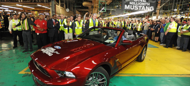 1 Mio. Ford Mustangs in Flat Rock: Produktionsstätte feiert Jubiläum