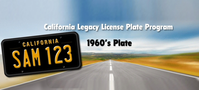 Begehrte US-Kennzeichen: US-Bundesstaat Kalifornien bringt die klassischen "Black Plates"-Kennzeichen wieder