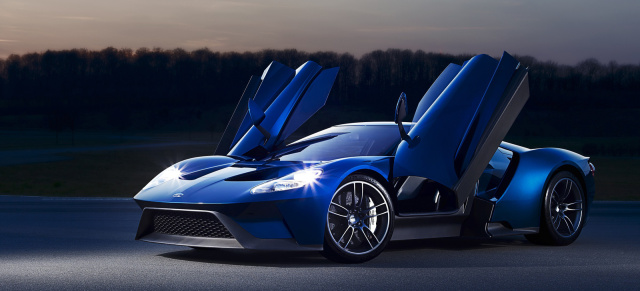 Ford GT: Bewerbungsprozess gestartet : Ford GT-Produktion ist auf 250 Einheiten pro Jahr limitiert