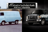 Der Ford E-Series Van feiert 50. Geburtstag! AmeriCar.de zeigt die History des Vans!: Der US-Car Hersteller präsentiert ein 50th Anniversary Modell zum Jubiläum des Econolines/E-Series-Van!