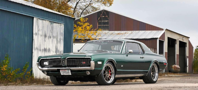Resto-Mod par Excellence "Coyogar": Ringbrothers' Mercury Cougar mit Mustang-Coyote-V8!