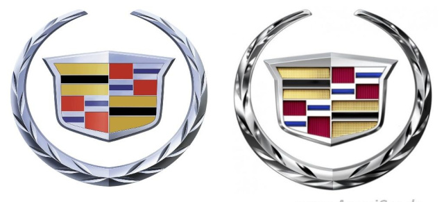 Klammheimlich: Neues Logo für Cadillac : 