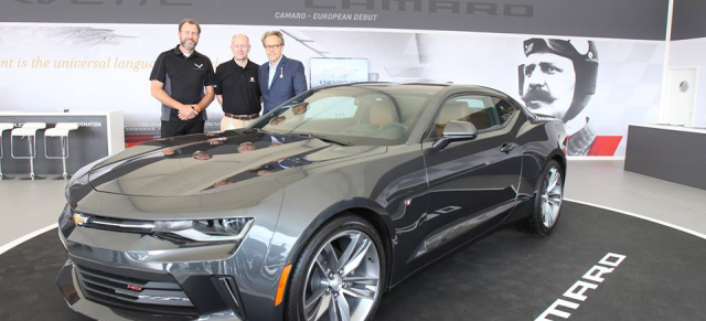 Europa-Premiere in Goodwood: Festival of Speed: 2016 Chevrolet Camaro