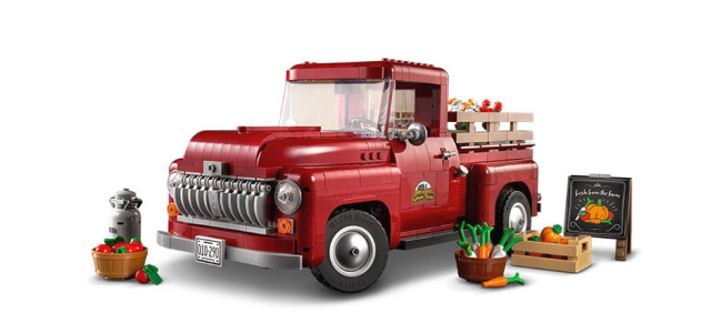 Neu von LEGO:: 1950er Jahre Pickup aus der Creator Expert Serie
