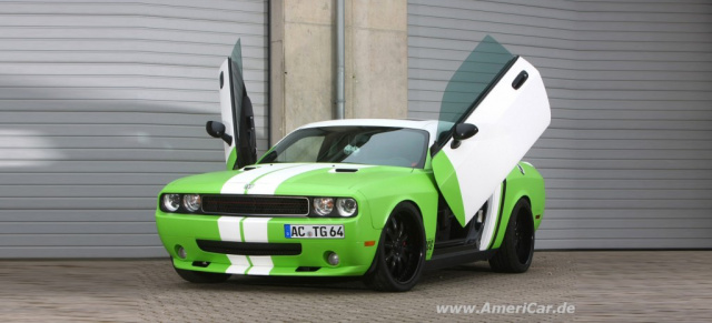 Wrapped Challenger / Dodge Challenger SRT8: Folierstes Modern Muscle Car