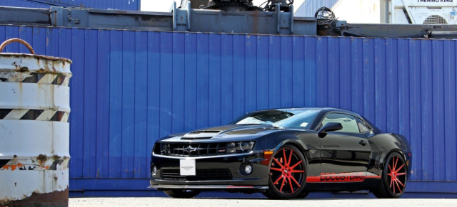 Viel Schall, viel Rauch! Chevrolet Camaro by DD Customs: Modern Muscle Umbau