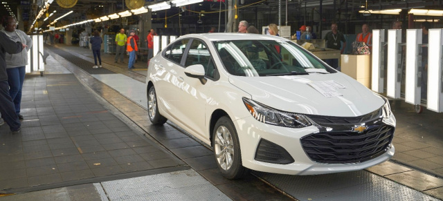 Chevrolet Cruze: Produktion der Mittelklasse Limousine wird eingestellt