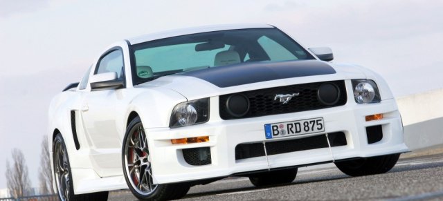 American White Rocket - 2009er Ford Mustang Saleen 420 S Racecraft: US-Car Tuning par Excellence: Fette Leistung kombiniert mit cooler Optik
