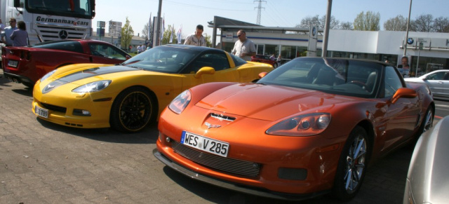 Corvette Driving Day, 18.04., Mönchengladbach: Volles (Auto-)Haus beim Autosalon am Park