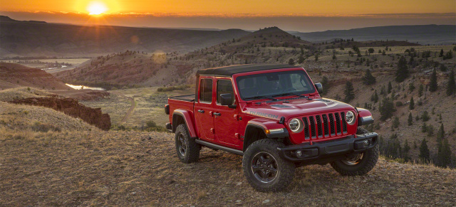 Jeep Gladiator: Auch für Europa: Wrangler Pickup