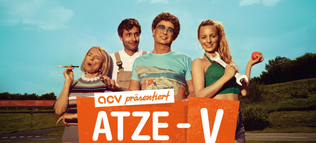 Neue Kampagne ATZE-V:: Atze Schröder als Verkehrsexperte für den ACV 