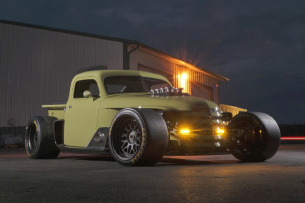 1948er Chevrolet Pickup Hot Rod von den Ringbrothers: The Game Changer "Enyo"