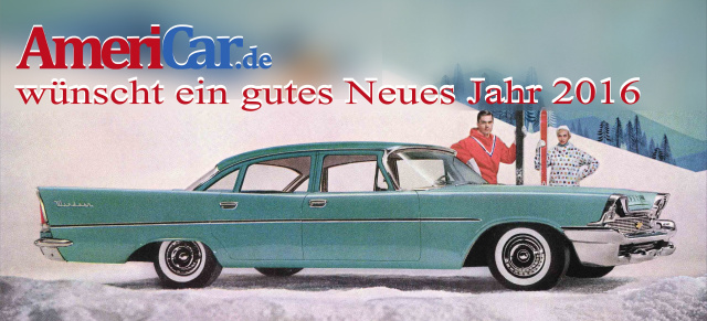 AmeriCar macht Ferien: Frohe Weihnachten und ein gutes neues Jahr!