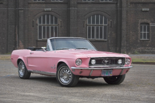 Seltener „Rainbow of Colors“-1968er Ford Mustang: Pink Pony