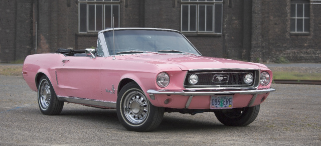 Seltener „Rainbow of Colors“-1968er Ford Mustang: Pink Pony