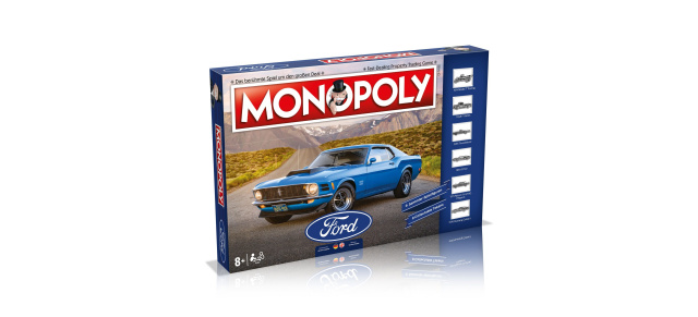 Für Mustang- und Ford-Fans: Monopoly Ford Edition