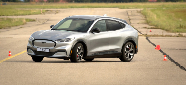 Eingeschränkte Fahrstabilität im ADAC Autotest: ADAC deckt Sicherheitsdefizit bei Ford Mustang Mach-E auf