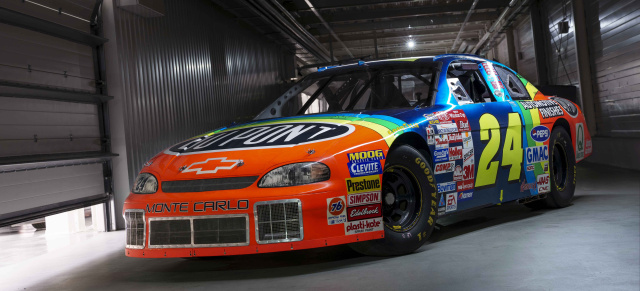 Special 75 Jahre NASCAR @ Essen Motor Show 2023: 1997 Hendrick Motorsports Chevrolet Monte Carlo #24 von Jeff Gordon