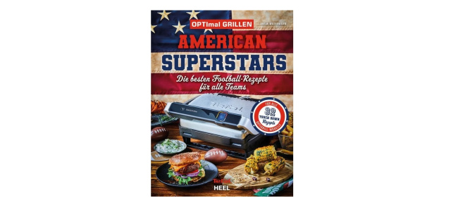 Buchtipp zum Superbowl: Die besten Football-Rezepte für alle Teams - "American Superstars"