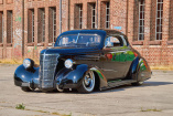 1938er Chevrolet Business Coupé: Custom a l'Art Deco