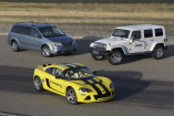Us cars unter Strom: Chrysler zeigt seriennahe Elektro-Autos: Nie wieder tanken: Elektro-Autos von Chrysler sollen 2010 auf den Markt kommen///Plus 3 Videos!!!