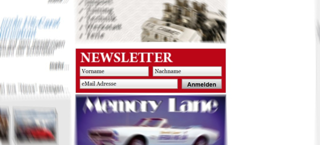 Newsletter anmelden und top informiert sein!: