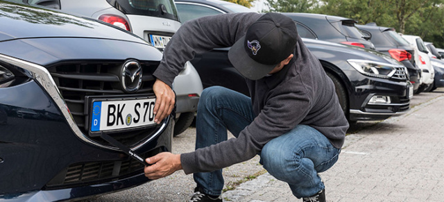 Ratgeber: Wenn das Nummernschild am Auto plötzlich fehlt