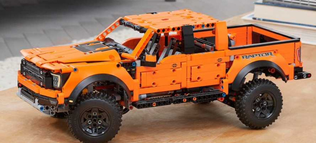 2021er Ford F-150 Lego Technic: Raptor als Mini Off-Road Pickup aus 1.379 Lego-Steinen