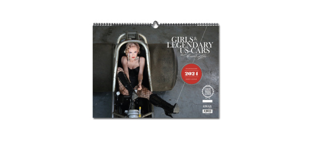 Kalender 2024: „Girls & legendary US-Cars“ Wochenkalender 2024