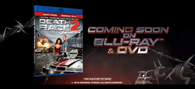 Trailer: "Death Race 2" - das US-Car Rennen um Leben und Tod geht weiter!: Nur auf DVD und BlueRay