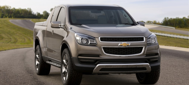 Der neue Chevrolet Colorado! - Erste Bilder!: US-Car Studie gibt Vorgeschmack auf Design der nächsten Pick-Up Generation 