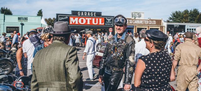 Gut geschmierte Zeitreise: MOTUL beim Goodwood Revival