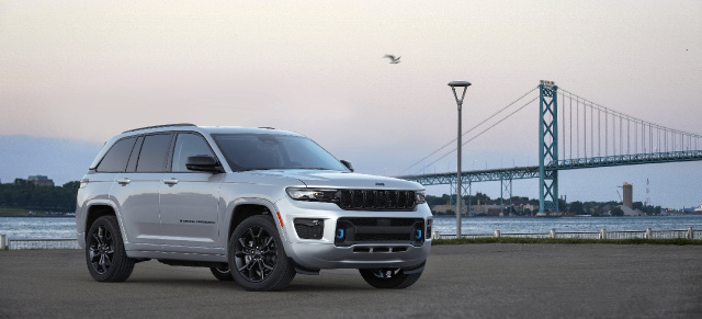 Premiere in Detroit: 2023er Jeep Grand Cherokee 4xe "30th Anniversary Edition"