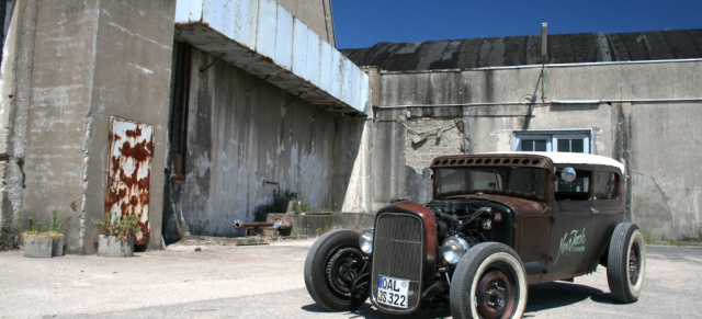 Bad to the Bone: Cooler Ford Hot Rod mit Oldstyle-Optik: Der Style muss stimmen! 1930 Ford Model A mit Flathead-Power und -Sound! - Erstmals zwei Galerien in unterschiedlichem Style!