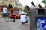 Making of: Fotoshootings des Miss Tuning Kalenders 2011 : Kristin Zippel posiert in und um Detroit vor coolen US-Cars