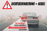 Nebel: Jetzt sehen wieder viele rot!