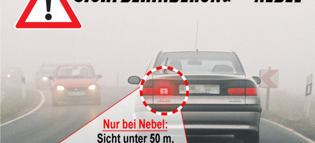 Nebel: Jetzt sehen wieder viele rot!: 