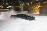 Heiße Premiere auf kaltem Eis: Die Chevrolet Corvette E-Ray Premiere